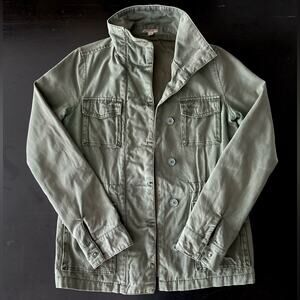 URBAN OUTFITTERS ECOTE Green Button Up Utility Jacket sz XS
